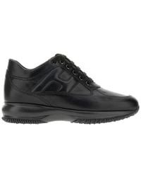 Hogan - Interactive Logo Embossed Sneakers - Lyst