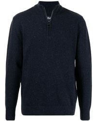 Barbour - Essential Tisbury Half Zip Jumper - Lyst