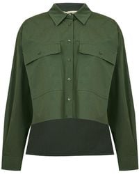 Weekend by Maxmara - Carter Long-Sleeve Plain Shirt - Lyst