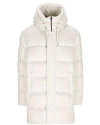 Herno - Zip-Up Hooded Drawstring Puffer Coat - Lyst