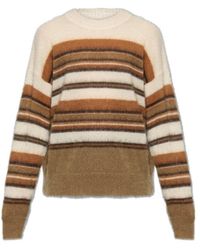 Isabel Marant - Drussellh Striped Knitted Sweater - Lyst