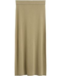 TOTEME - Elastic-Waistband Maxi Skirt - Lyst