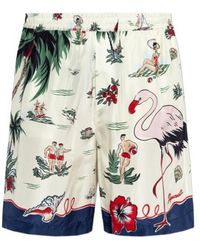 DSquared² - Aloha Printed Boxer Shorts - Lyst