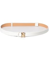 Elisabetta Franchi - Logo Buckle Belt - Lyst