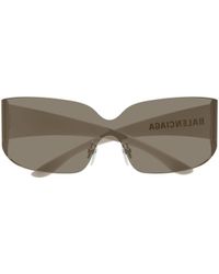 Balenciaga - Eyewear Shield Frame Sunglasses - Lyst