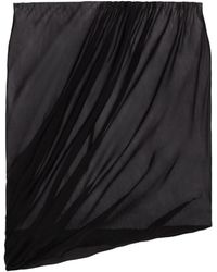 Helmut Lang - Silk Bubble Skirt - Lyst