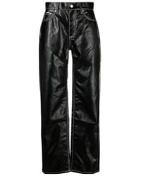Eytys - High-Waist Faux-Leather Trousers - Lyst