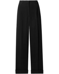 The Row - Tor Pleated Wide-Leg Casual Pants - Lyst