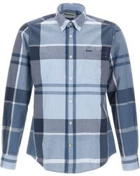 Barbour - Check-Pattern Button-Down Shirt - Lyst