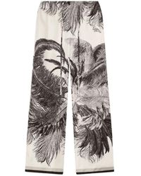 The Attico - The Pattern-Printed Trousers - Lyst