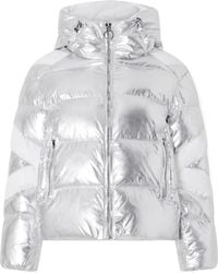 Fusalp - Charloy Hooded Quilted Padded Metallic Shell Jacket - Lyst