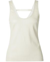 Givenchy - Paneled Ribbed Leather And Stretch-Cotton Jersey Tank - Lyst