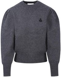 Isabel Marant - Kelaya Logo-Patch Jumper - Lyst