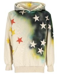 Palm Angels - Star-Print Hoodie - Lyst