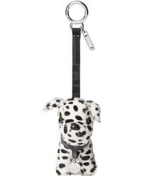 Fendi - Ito Dog-Motif Leather Keyring - Lyst