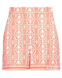 Max Mara - Printed Bermuda Shorts - Lyst