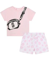 Marc Jacobs - Graphic-Print Cotton Shorts Set - Lyst