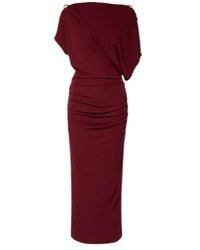 Altuzarra - Brina Embellished Draped Jersey Gown - Lyst
