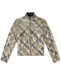 DIESEL - F Erequins Zip-Up Sweatshirt - Lyst