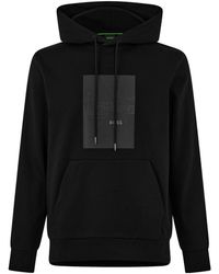 BOSS - Pullover Hooded Sweatshirt - Lyst