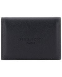 Givenchy - Logo Embossed Bi-Fold Wallet - Lyst