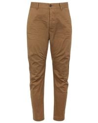 DSquared² - Button-Fastening Chino Pants - Lyst