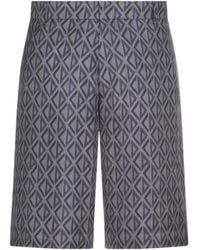 Dior - Homme Cd Diamond Bermuda Shorts - Lyst