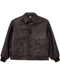A.PRESSE - A-1 Flight Leather Jacket - Lyst