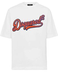 DSquared² - Short Sleeve T-Shirt - Lyst
