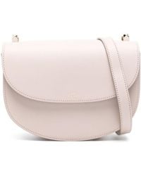 A.P.C. - Genève Flap Shoulder Bag - Lyst