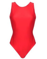 Ganni - One-Piece Swimsuits - Lyst