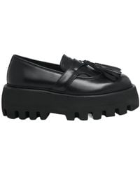 McQueen - Sofa Platform Loafers - Lyst