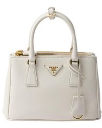 Prada - Galleria Small Leather Bag - Lyst