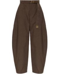 Sacai - Casual Trousers With Belt Loops - Lyst