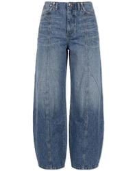 Sportmax - Dora Wide-Leg Oversized Jeans - Lyst