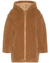 Max Mara - Teddy Fabric Coat - Lyst