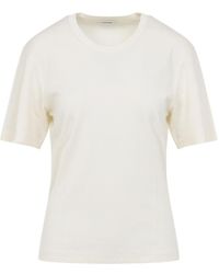 Lemaire - Ribbed T-Shirt - Lyst
