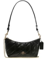 COACH - Zippered Shoulder Bag - Lyst