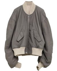 Rick Owens - Temple Secchia Oversized Bomber Jacket - Lyst