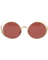 Loewe - Round Frame Sunglasses - Lyst