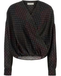 Dries Van Noten - Long Sleeve Paisley-Print Top - Lyst