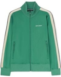 Palm Angels - Logo Embroidered Track Jacket - Lyst