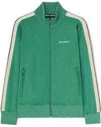Palm Angels - Logo Embroidered Track Jacket - Lyst