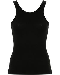 Nanushka - Ribbed Cotton-Blend Tank Top - Lyst