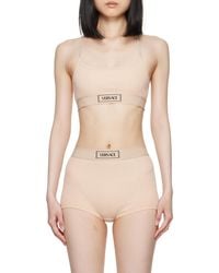 Versace - 90S Logo-Underband Bra - Lyst