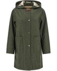 Herno - Linen Raincoat - Lyst