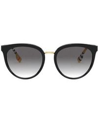 Burberry - Eyewear Round Frame Sunglasses - Lyst