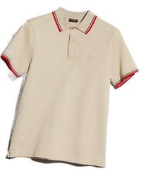 Gucci - Logo Embroidered Short-Sleeved Polo Shirt - Lyst