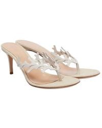Gianvito Rossi - Ocean 70 Leather Thong Sandals - Lyst