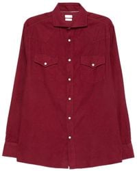 Brunello Cucinelli - Easy Fit Western Shirt - Lyst